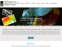 Tablet Screenshot of dtptz.com